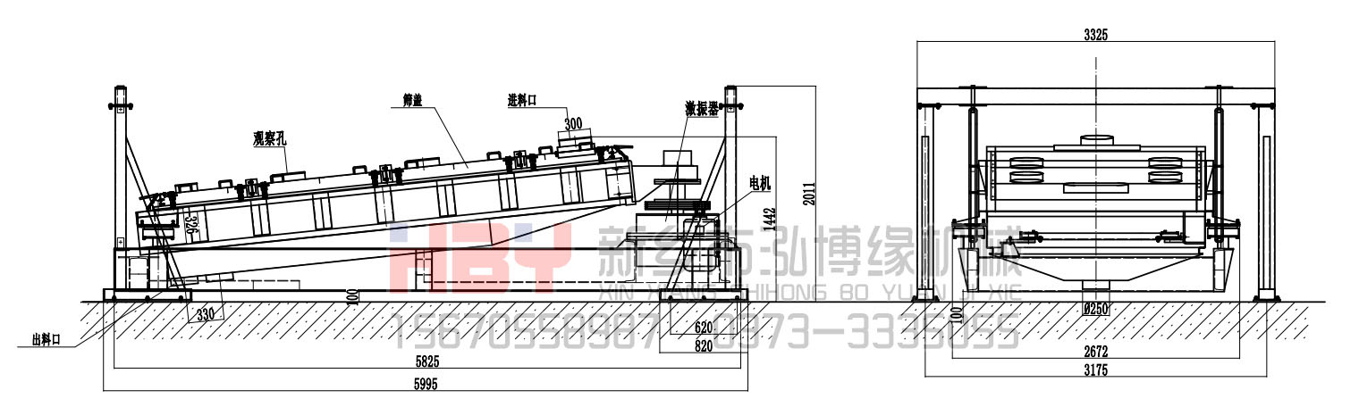 小麥高效除雜設(shè)備平面回轉(zhuǎn)篩主要結(jié)構(gòu)以及如何運行
